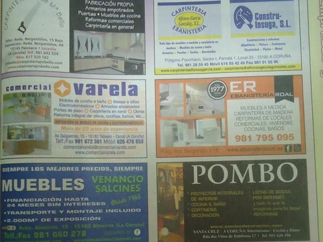 Anuncios en Páginas Especiales